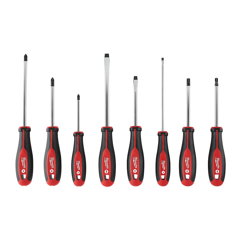 Milwaukee Tool Screwdriver Set with ECX (8Piece) The Home Depot Canada