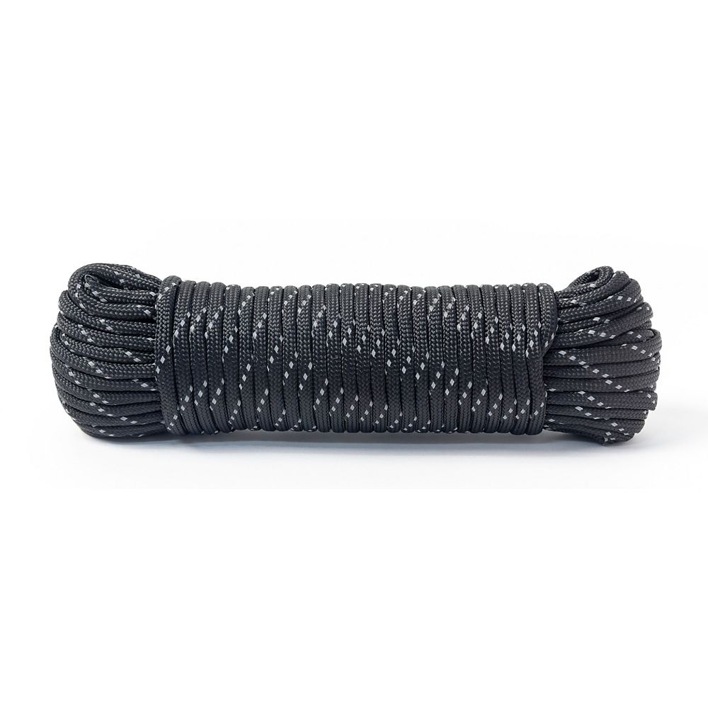 KingCord 5/32 inch x 75 ft. Reflective Polyester Paracord Assorted
