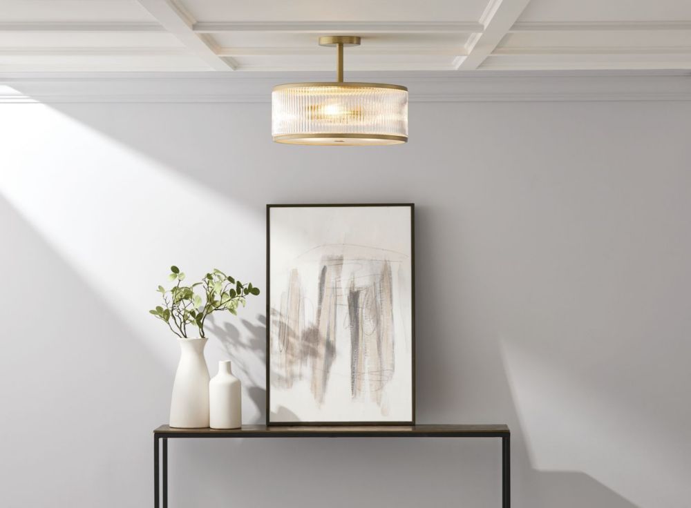 KEENeStore 15-Inch 3-Light Round Flush Mount | eBay