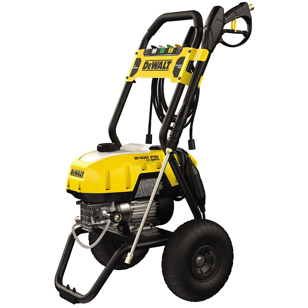 DEWALT 2400 PSI 13 AMP ELECTRIC COLD WATER PRESSURE WASHER The Home