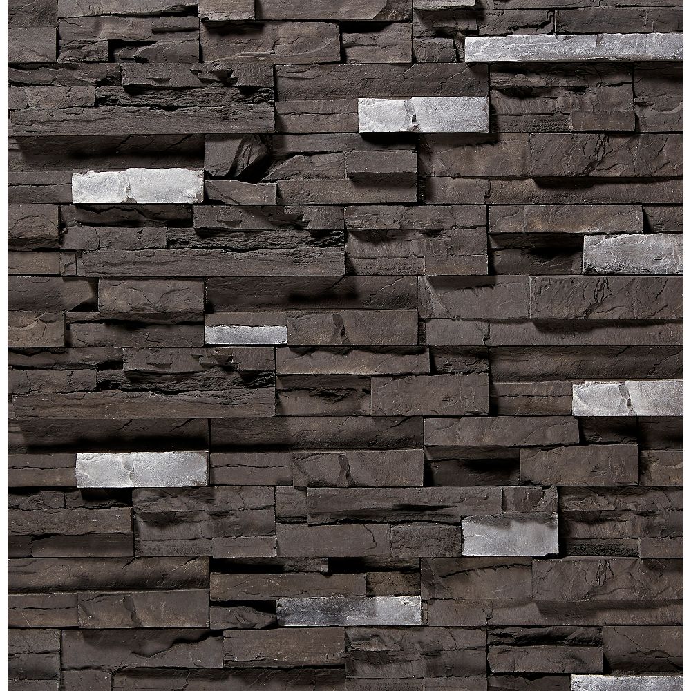 Clipstone Panneaux Prostack de Clipstone (5 pi. ca. / bte) Noir Rundle