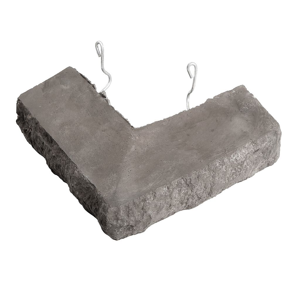 Clipstone Clipstone Prostack Corners (4 l ft/bx) Teton Grey The Home Depot Canada