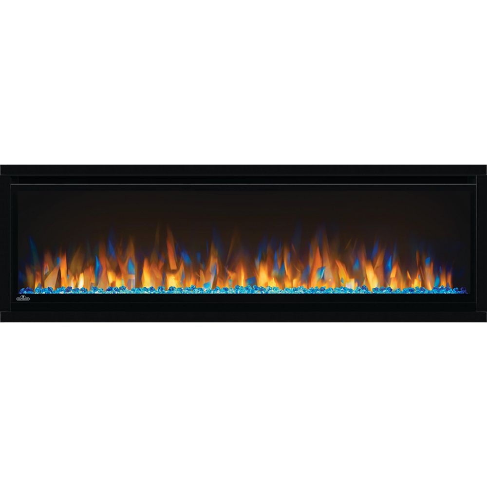 Napoleon Alluravision 50 Slimline Electric Fireplace The Home Depot