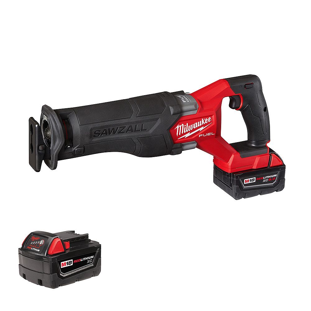 Milwaukee Tool M18 Fuel 18v Lithium Ion Brushless Cordless Sawzall Reciprocating Saw Kit 7112