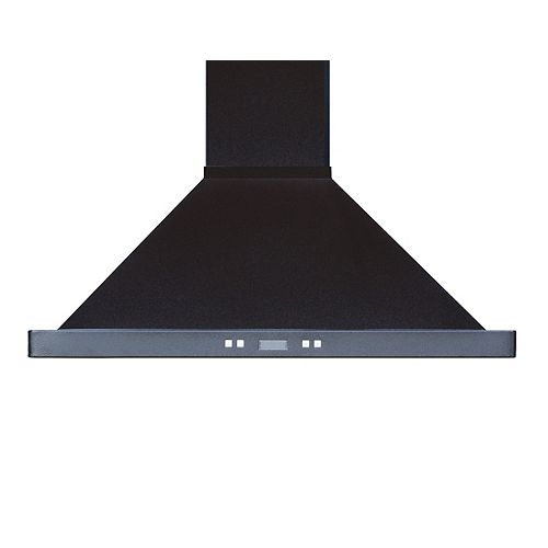 Black Stainless Steel Range Hoods, Vent Hoods & Exhaust Fans The Home