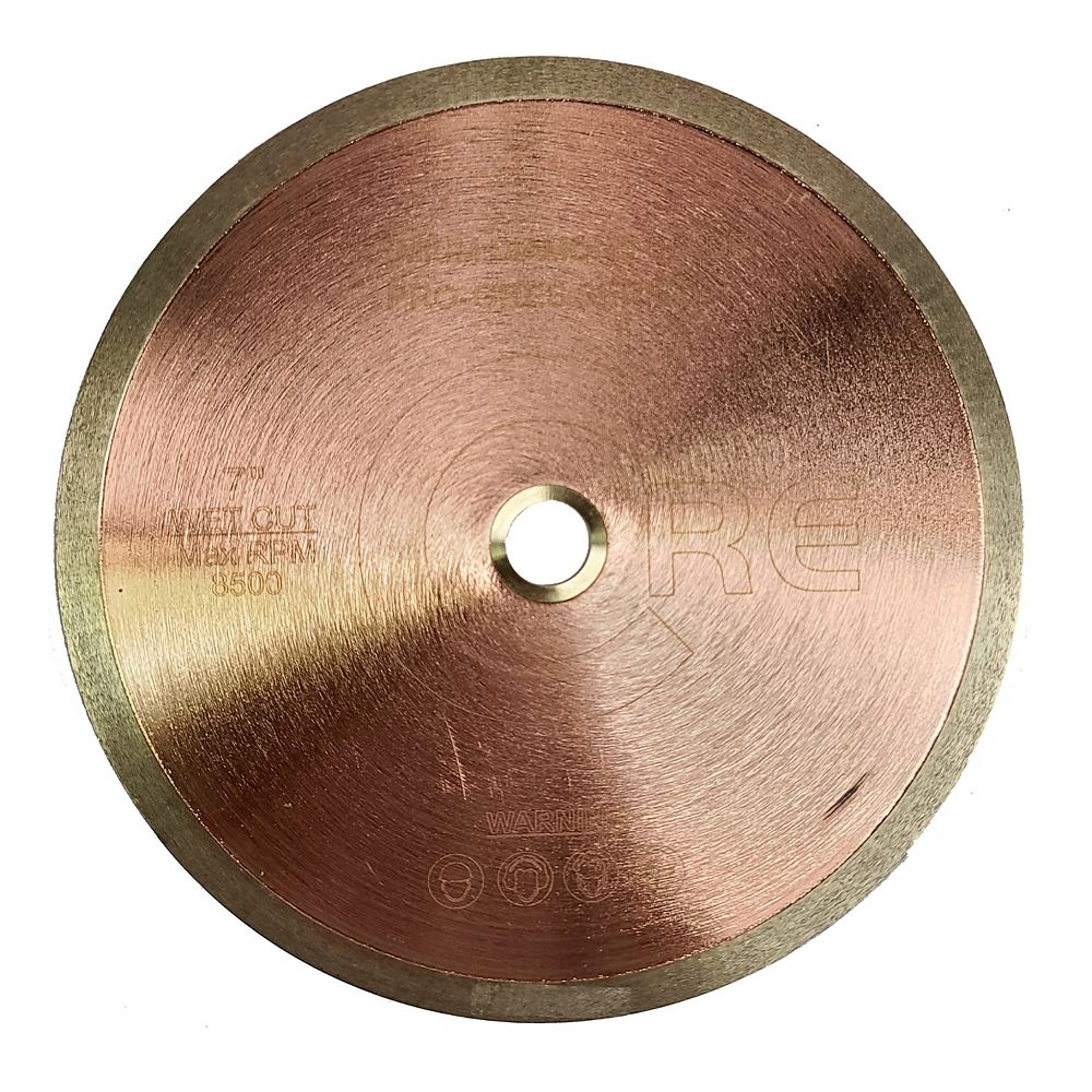 Core Diamond Abrasives LAME DE DIAMANT POUR LE VERRE HD, 10 PO Home