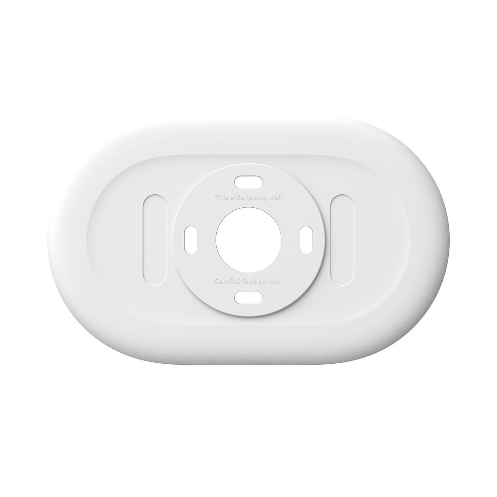 Google Nest Thermostat Trim Plate White The Home Depot Canada