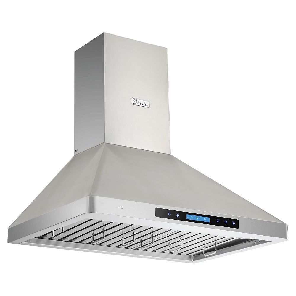 Turin Caleta Wall Mounted Range Hood 30 inch 900 CFM | The Home Depot ...