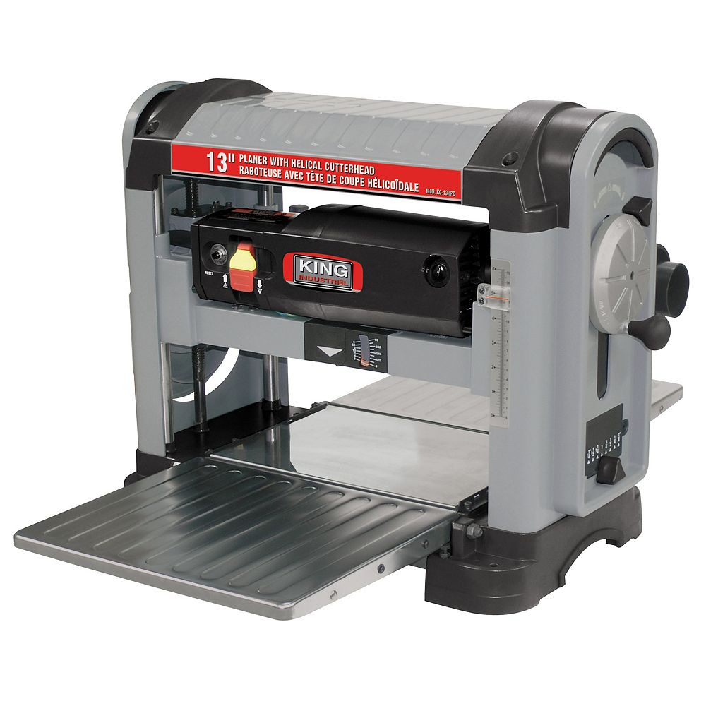 King Industrial 13 inch Planer with Helical Cutterhead ...