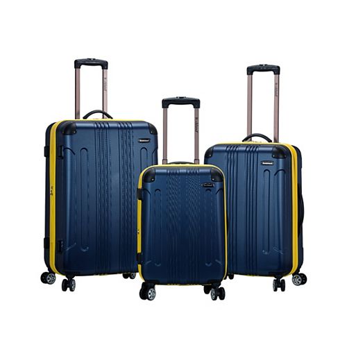 Sonic Hardside Luggage Set, Navy