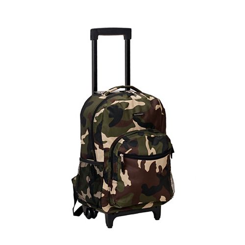 Roadster 17 in. Rolling Backpack, Camo