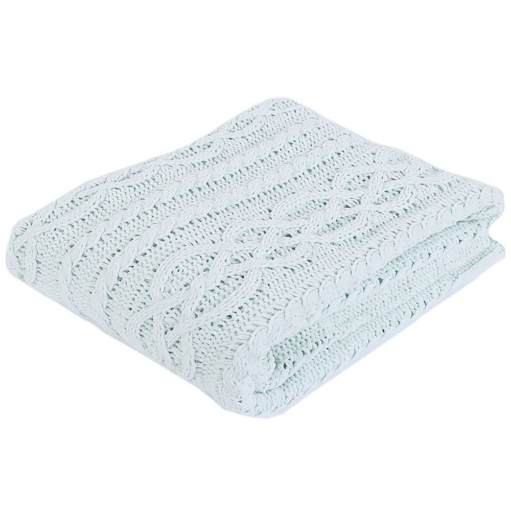 Battilo Home Knitted Chenille Light Weight soft and Coxy Throw/Blanket