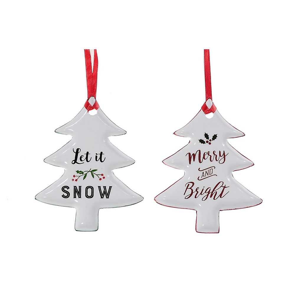 IH Casa Decor Metal Tree Ornament (English) (Asstd) The Home Depot Canada