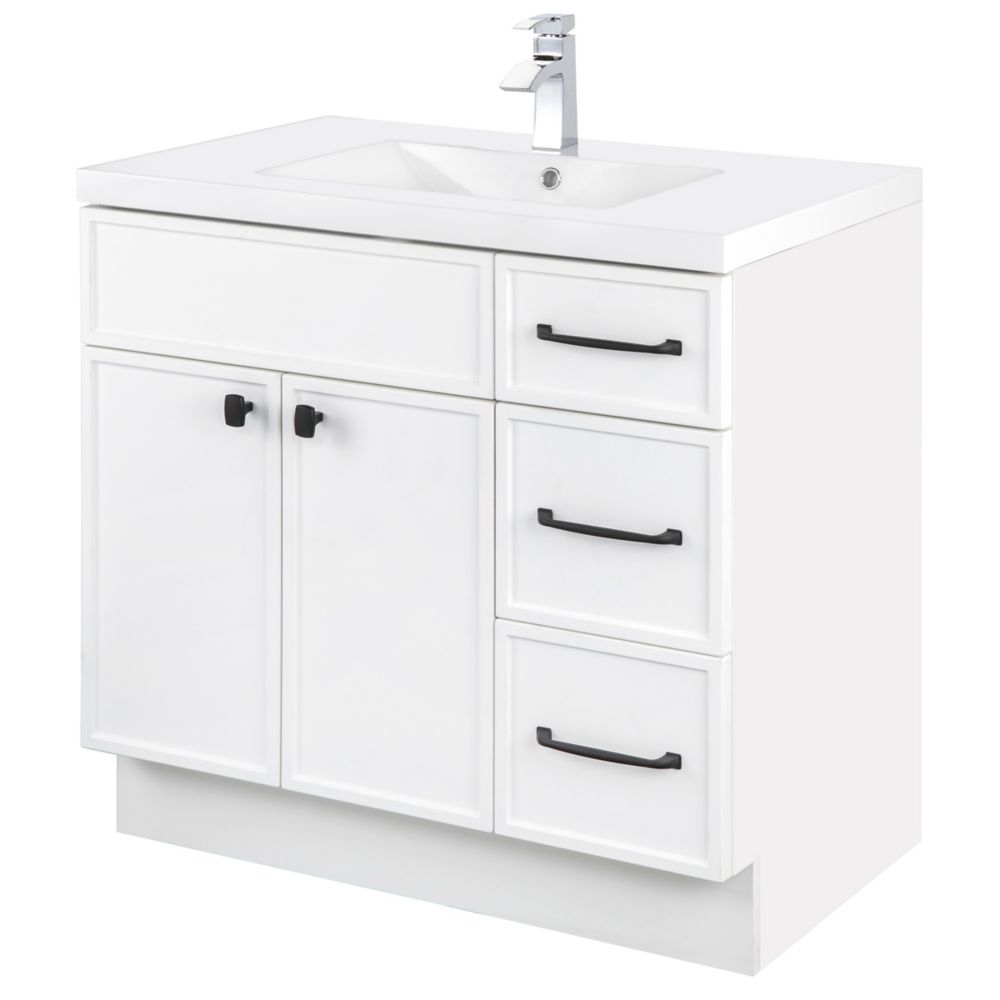 Cutler Kitchen Bath White Bathroom Vanities With Tops The Home Depot Canada Cutler Kitchen Bath White Bathroom Vanities With Tops The Home Depot Canada