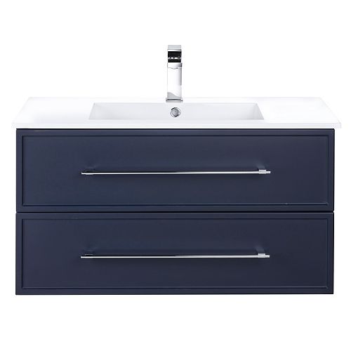 Blue Bathroom Vanities With Tops The Home Depot Canada