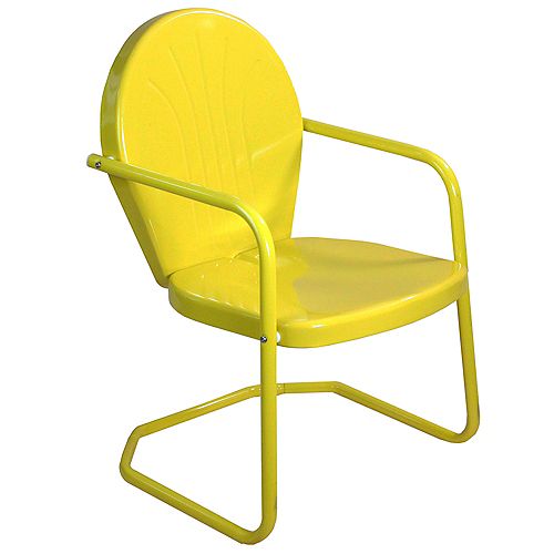 Yellow Accent Chairs The Home Depot Canada Yellow Accent Chairs The Home Depot, Retro Patio Chairs Canada