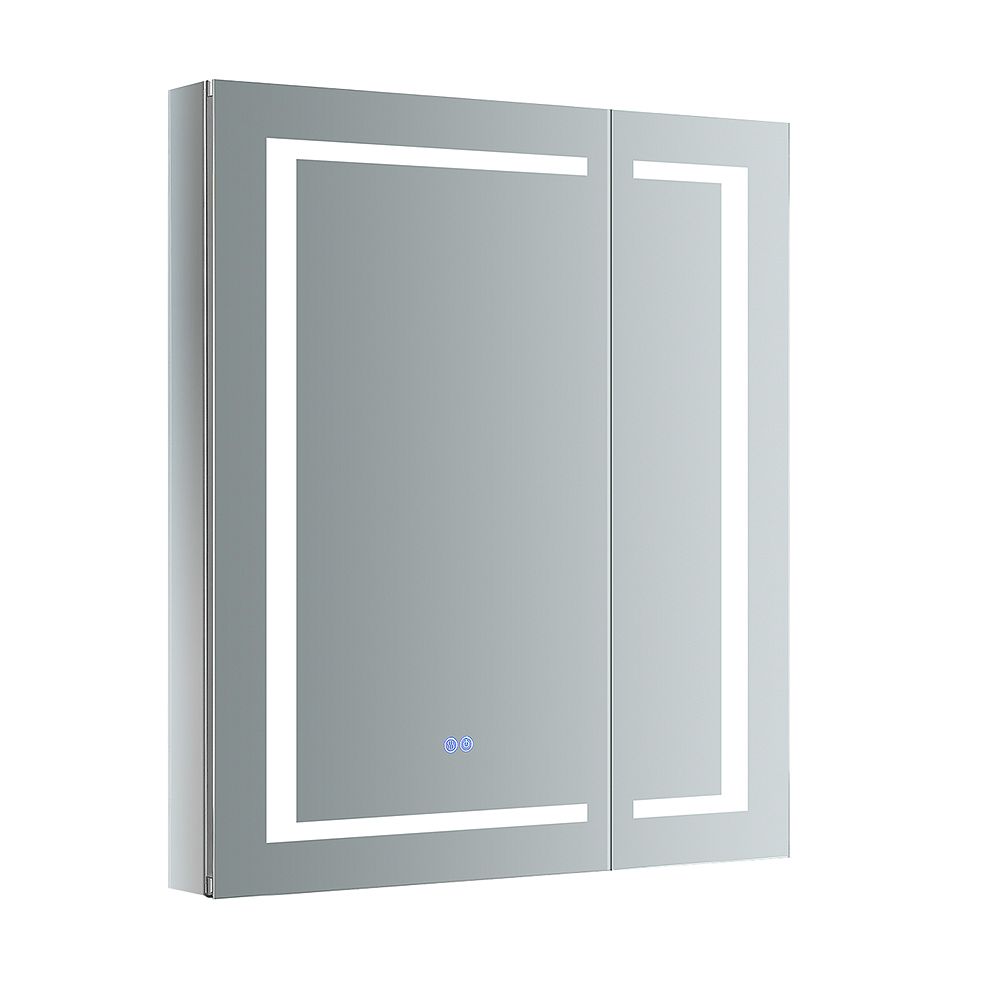 Fresca Spazio 30 in. W x 36 in. H Recessed or Surface Mount Medicine