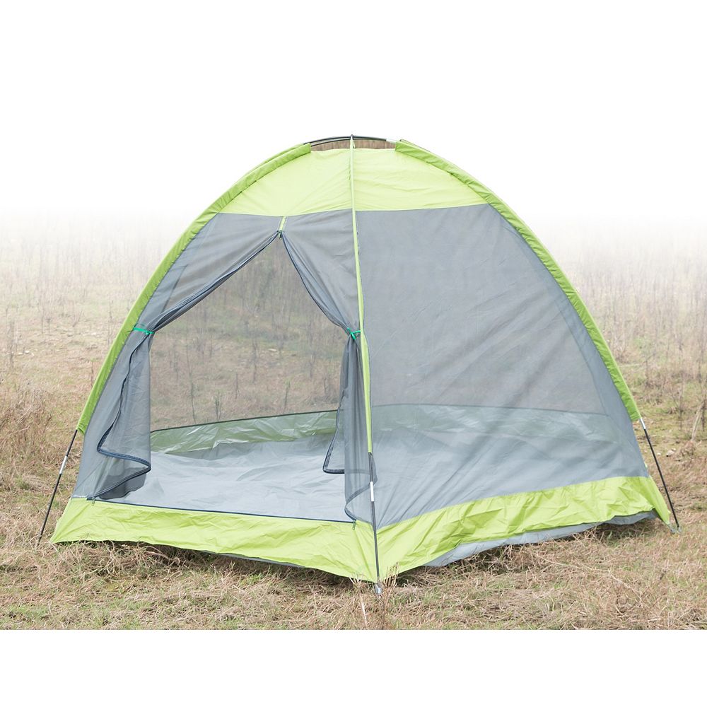 PLAYBERG Camping Folding Tent with Screen Exterior The PLAYBERG Camping Folding Tent with Screen Exterior The