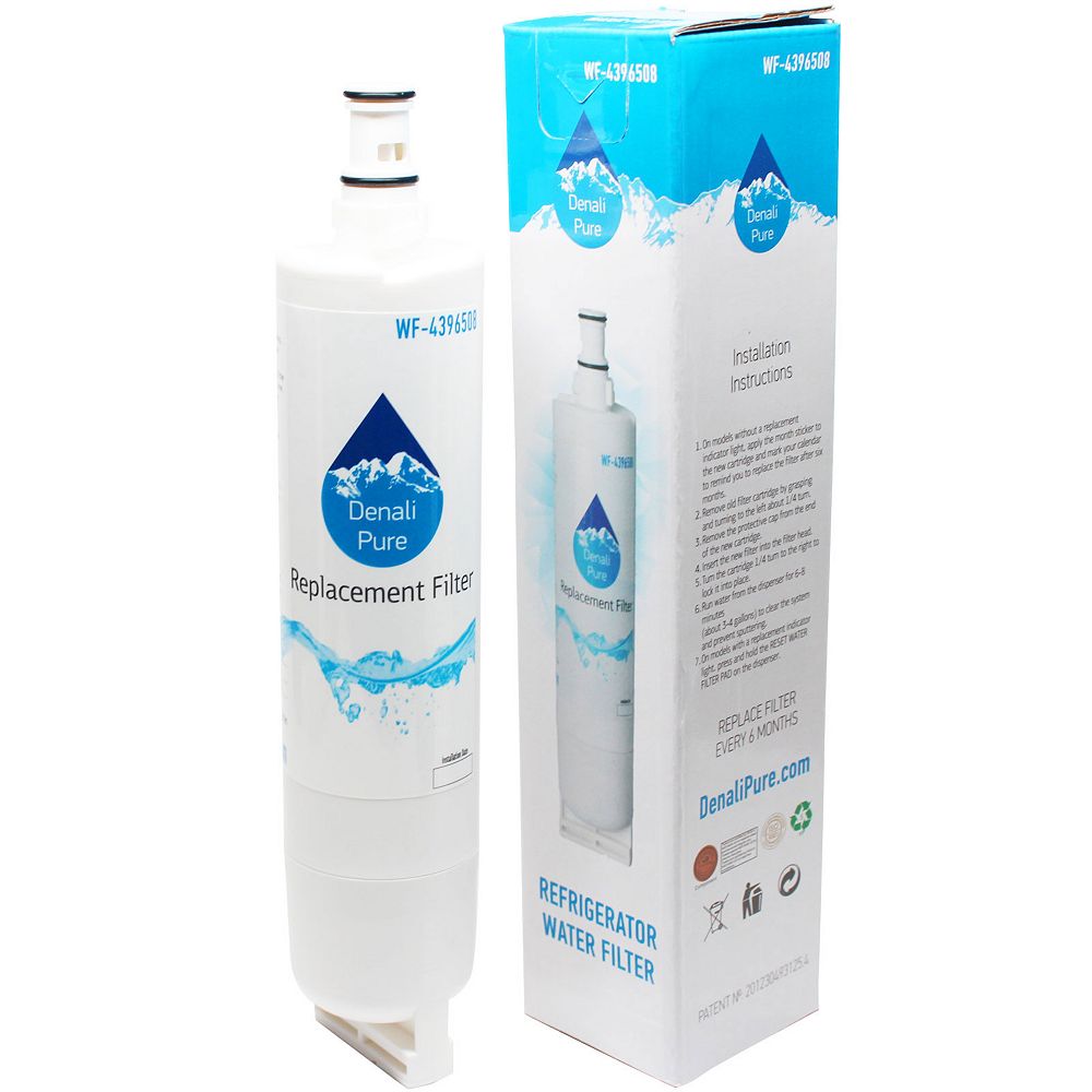 Denali Pure 4-Pack Compatible 4396508 Water Filter Replacement for