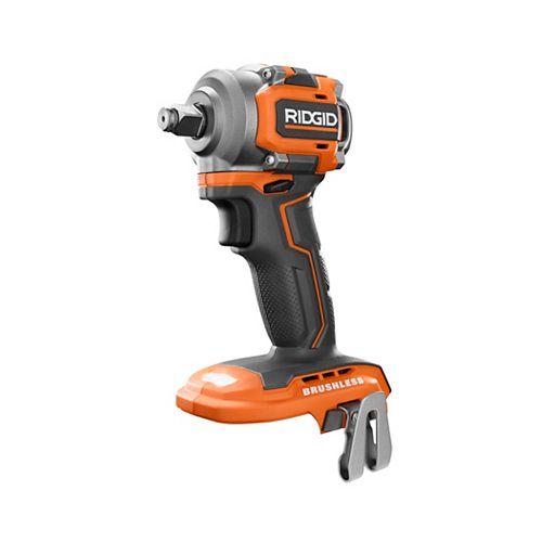 18V SubCompact Lithium-Ion Cordless Brushless 1/2-inch Impact Wrench (Tool Only) with Belt Clip