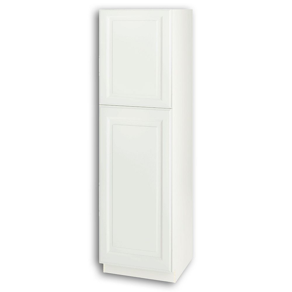 Thomasville Nouveau Newton 24 Inch W X 84 H D Embled Kitchen Pantry Cabi The Home Depot Canada 24 Inch D Embled Kitchen Pantry