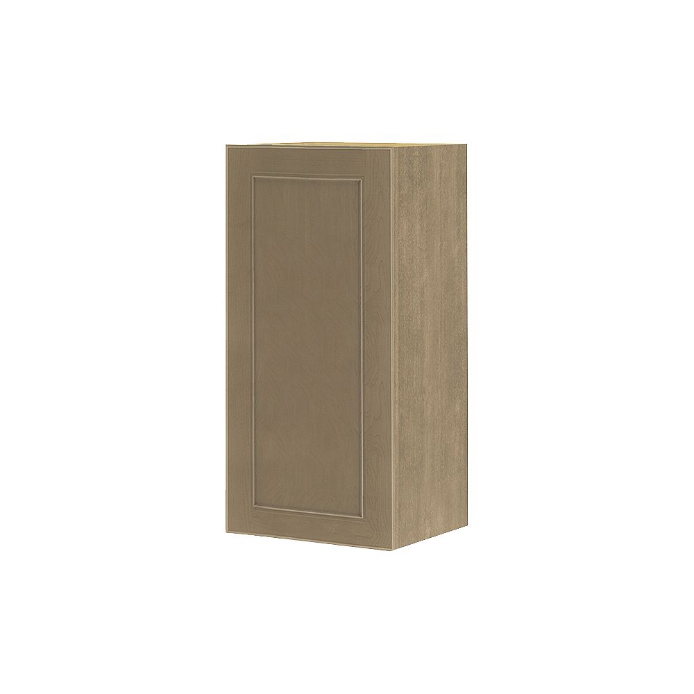 Thomasville Nouveau Rhodes Pebble Assembled Wall Cabinet 15 Inches Wide X 30 Inches High The Home Depot Canada