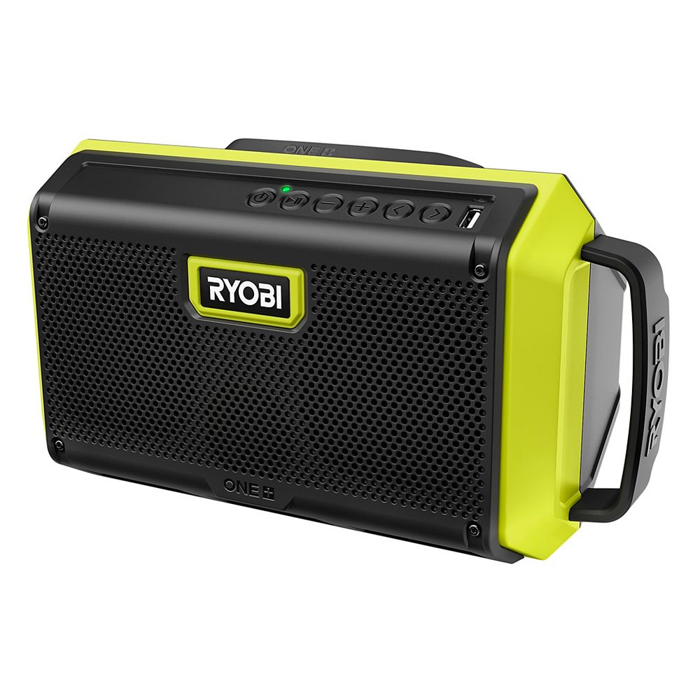 RYOBI 18V ONE+ Speaker with Bluetooth Wireless Technology (Tool Only ...