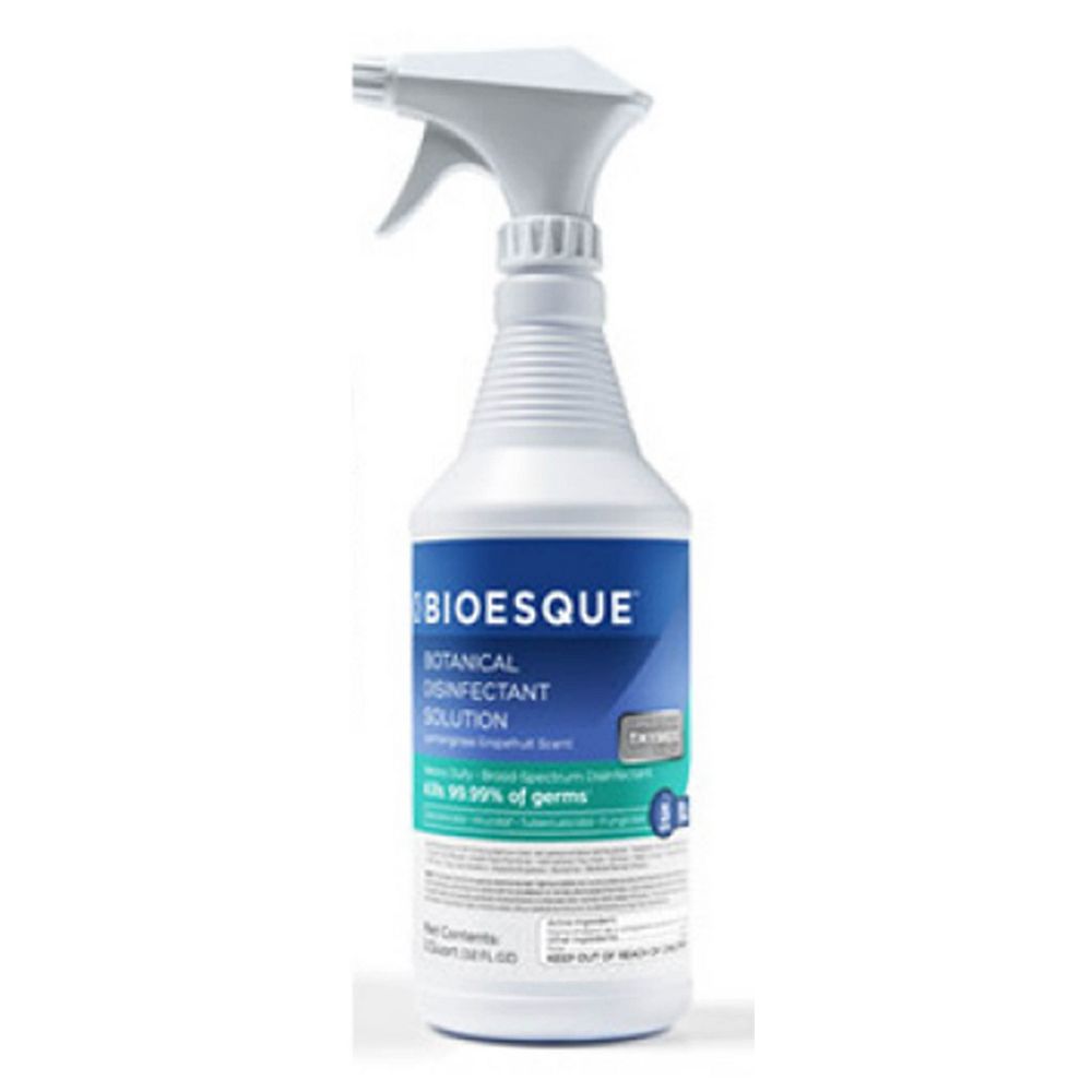 Bioesque Solutions Botanical Disinfect Solution With Trigger Spray 1qt