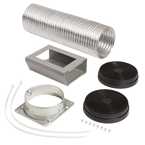 Broan-NuTone Optional Recirculation Kit for Ductless installation for Broan BWP1 range hoods