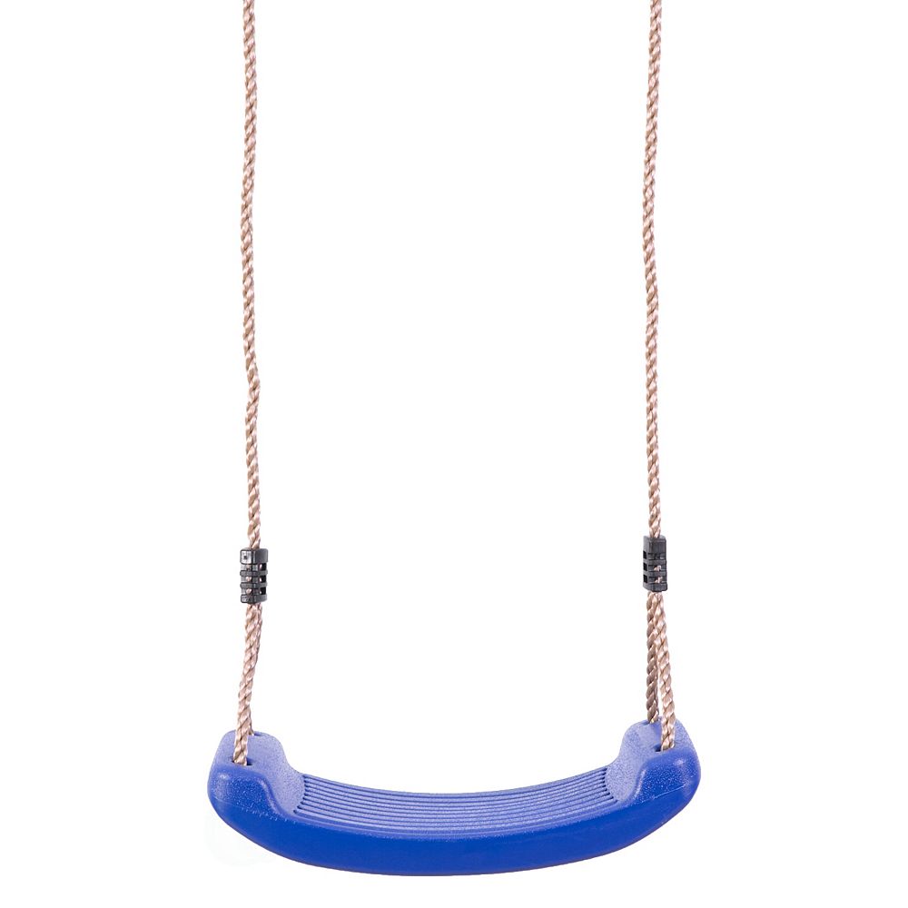 PLAYBERG Plastic Playground Board Swing, Blue The Home Depot Canada