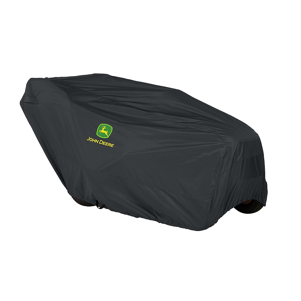 John Deere John Deere Tractor with Rear Bagger Cover | The Home Depot ...