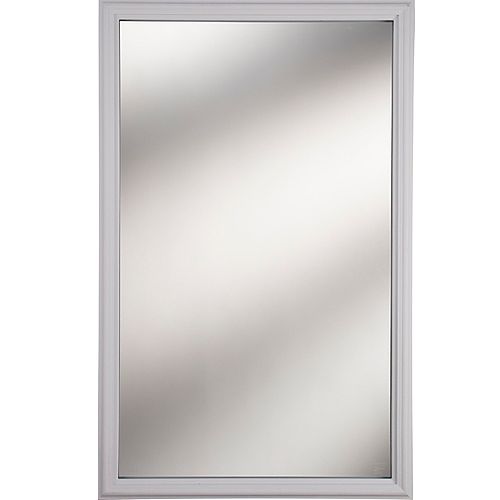 1 Lite Clear Low-E Glass 20 in. x 36 in. x 1 in. with White Frame