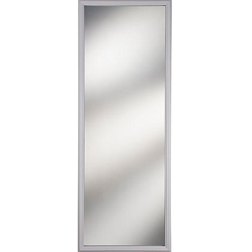 1 Lite Clear Low-E Glass 20 in. x 64 in. x 1 in. with White Frame