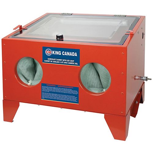 Sandblast Cabinet with LED Light