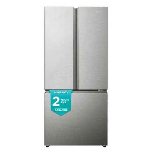 Hisense 30-inch W 21 cu. ft. French Door Refrigerator in Stainless Steel,  under 67 inches tall