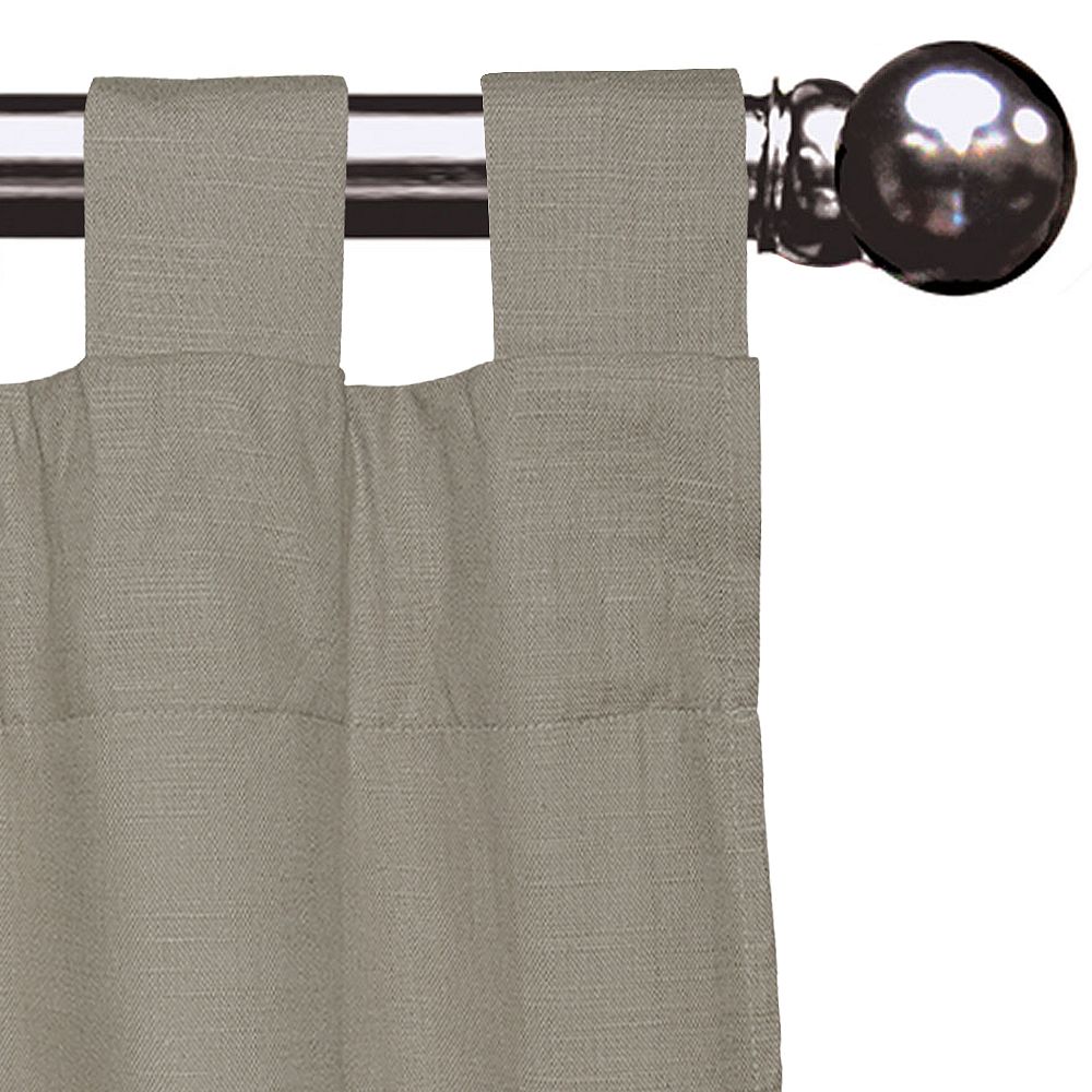 Home Depot Cotton Sail 48X96" Solid Taupe Window Panels, Cotton, OffWhite Lining, Multifu