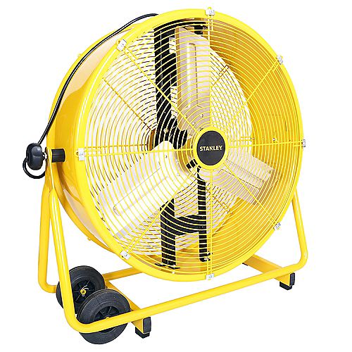 STANLEY Stanley 24" Direct Drive Cradle Drum Fan Tiltable