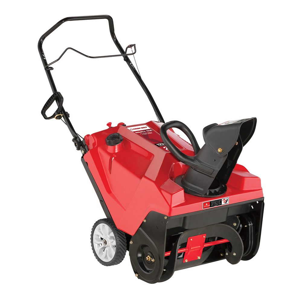 Troy Bilt 21 Inch 123cc Single Stage Gas Snow Blower The Home Depot Canada