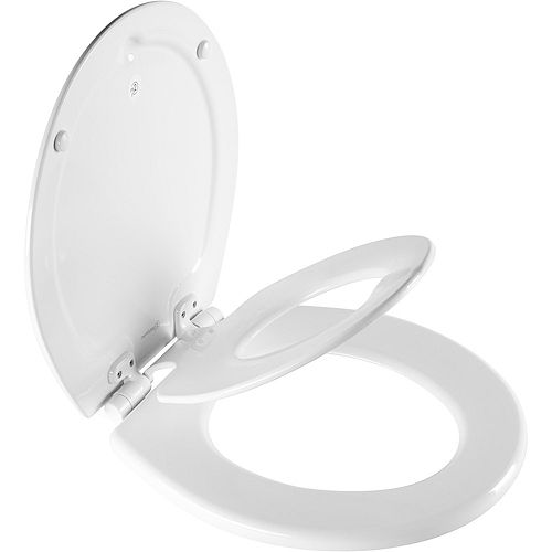 Bemis NextStep2 Children's Round Closed Front Toilet Seat in White