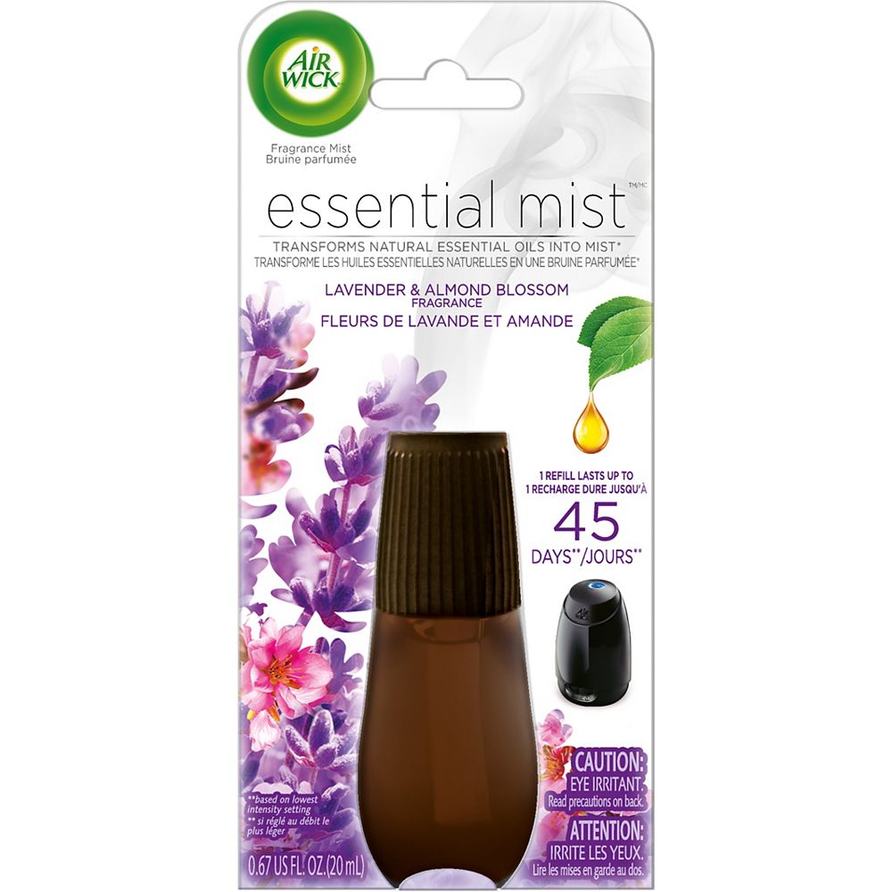 Airwick Air Wick Essential Mist Fragrance Oil Diffuser Refill, Lavender