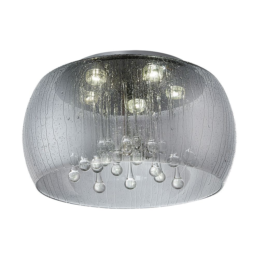 Home Decorators Collection Lundezza 15.75 inch LED Flush Mount The
