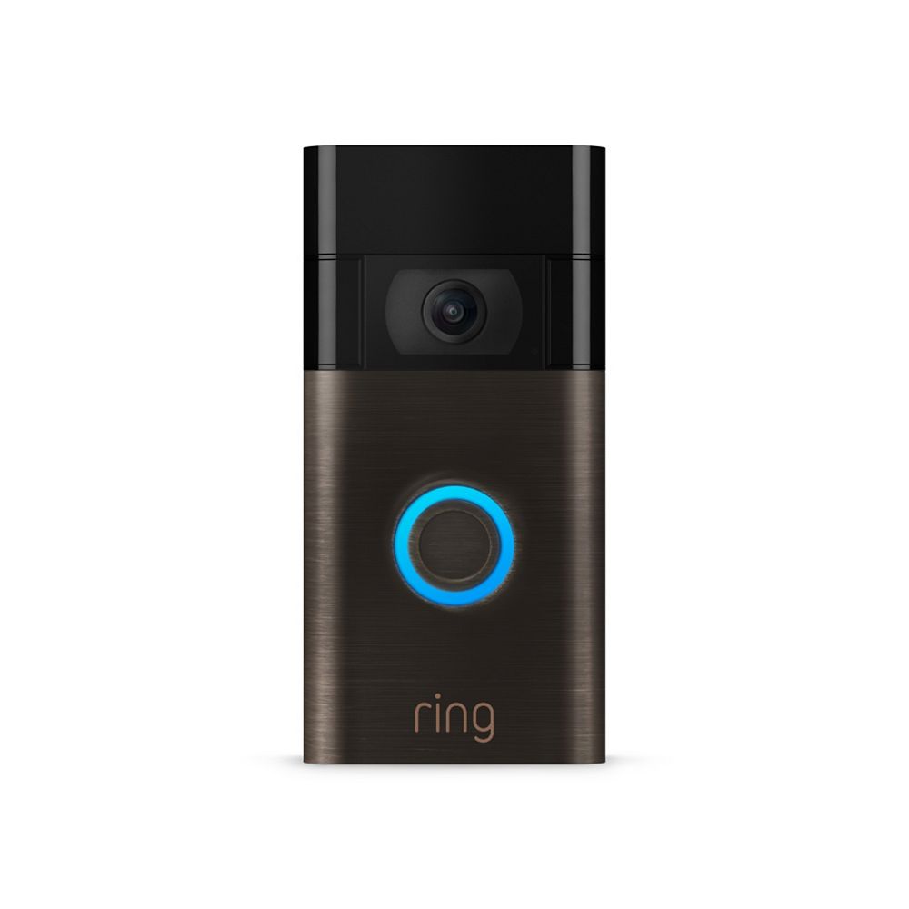 Ring Video Doorbell (2020 Release) Bronze The Home Depot
