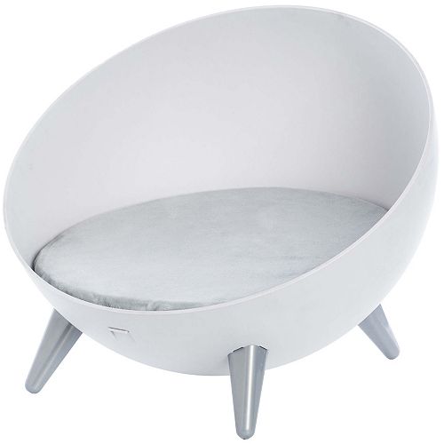 Plastic Bowl Shaped Chair Sofa Sleeping Bed House Lounge for Cats