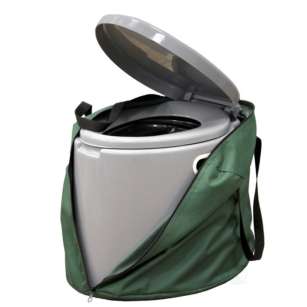 PLAYBERG Portable Travel Toilet For Camping and Hiking with Travel Bag