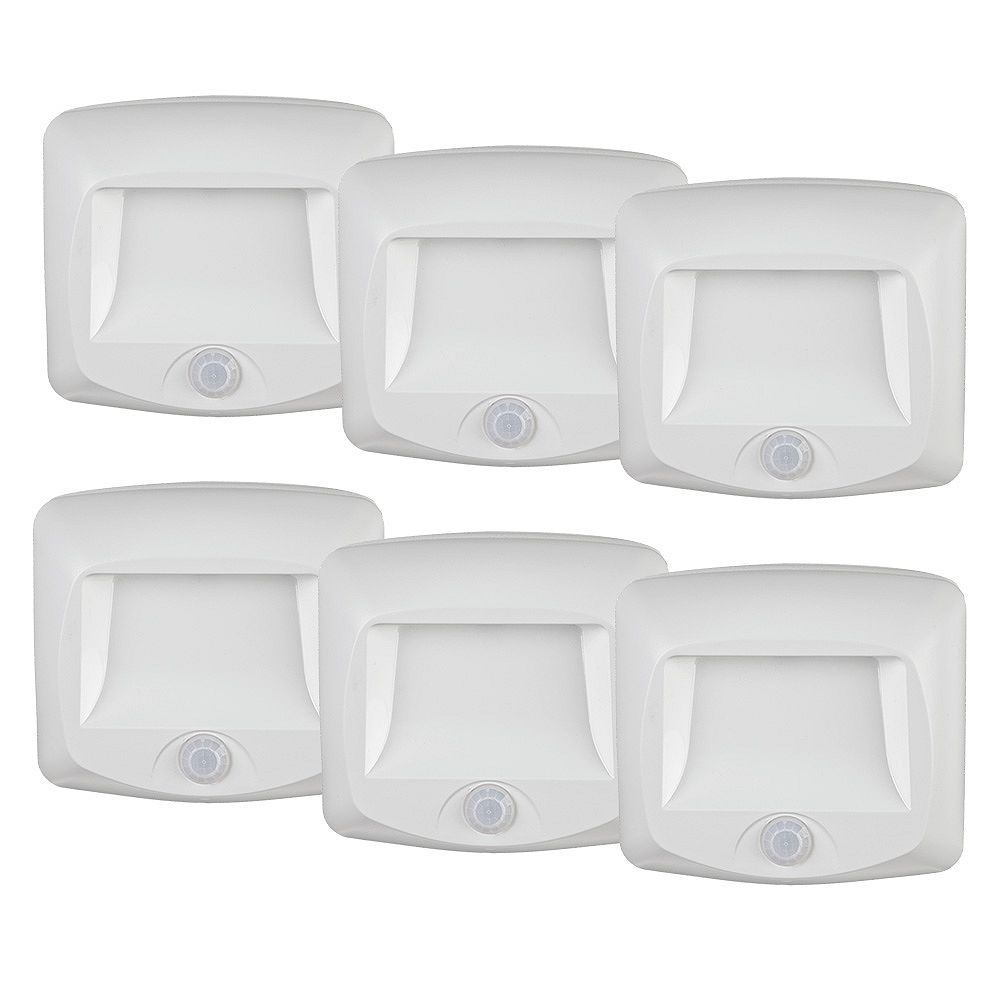 Mr. Beams Wireless Motion Sensor LED Step / Deck Light 6 Pack The