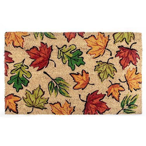 Coir Door Mat (Autumn Foliage)