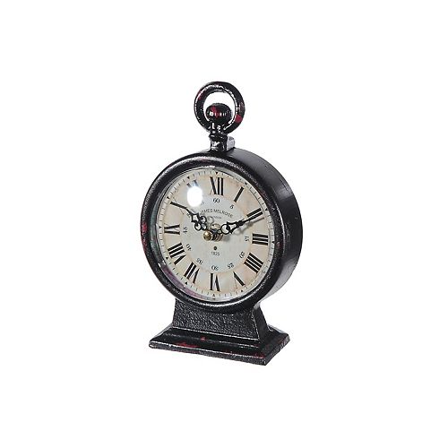 IH Casa Decor Iron Roman Table Clock