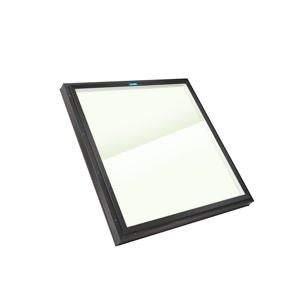 Columbia Skylights 3ft x 3ft Fixed Curb Mount LoE3 Double Glazed Neat