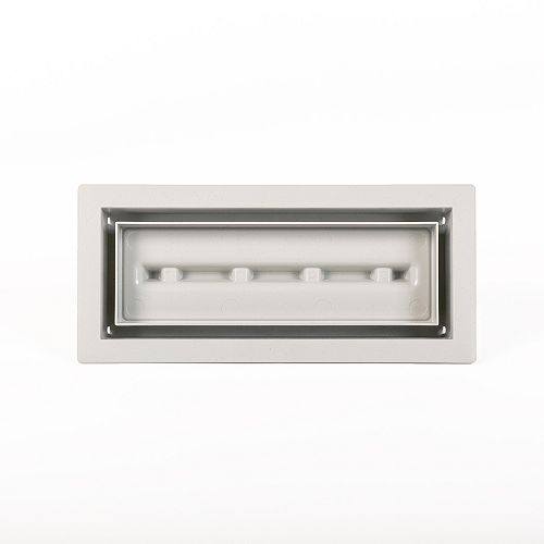 Aria Lite 4 inch x10 inch Vent Cover Grey