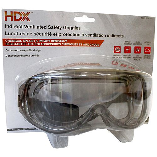 Safety Goggles Eye Protection The Home Depot Canada